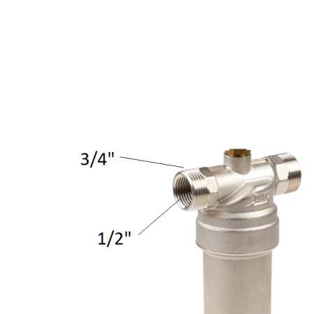 Фильтр для холодной воды FixHot HL-8940, 1/2